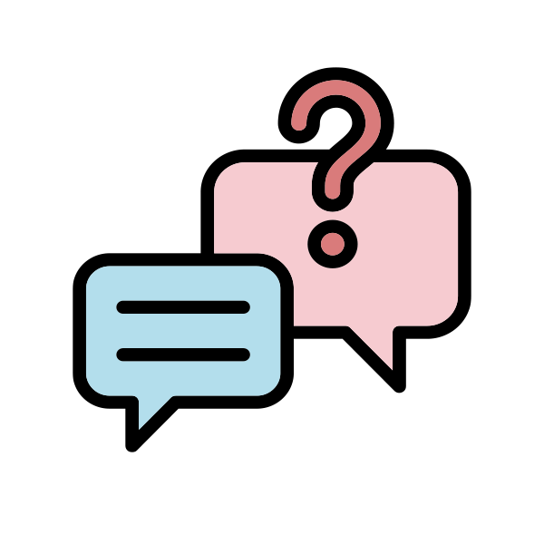 questions and answer icon
